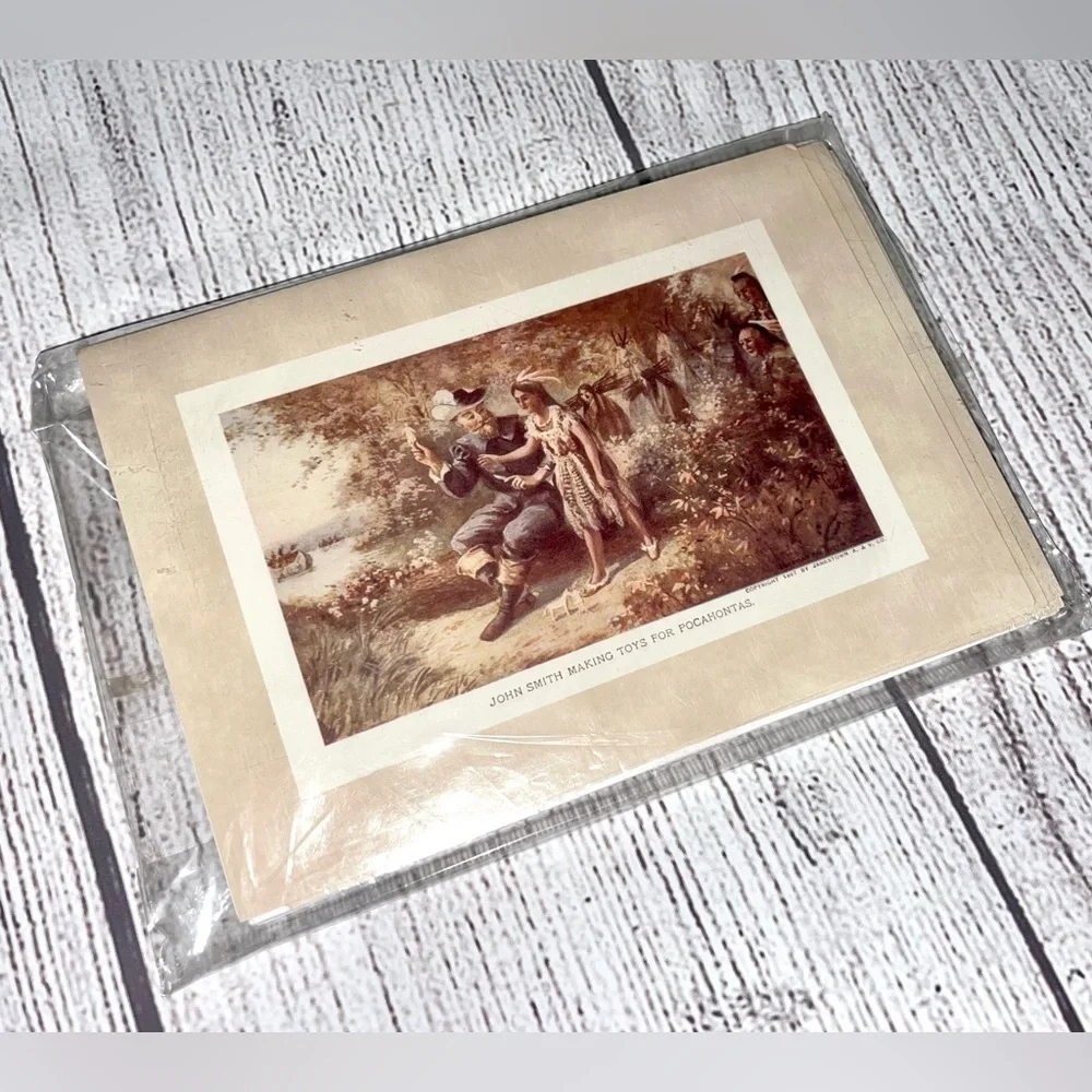 Jamestown Settlement 400th Anniversary Notecards - Pack of 7